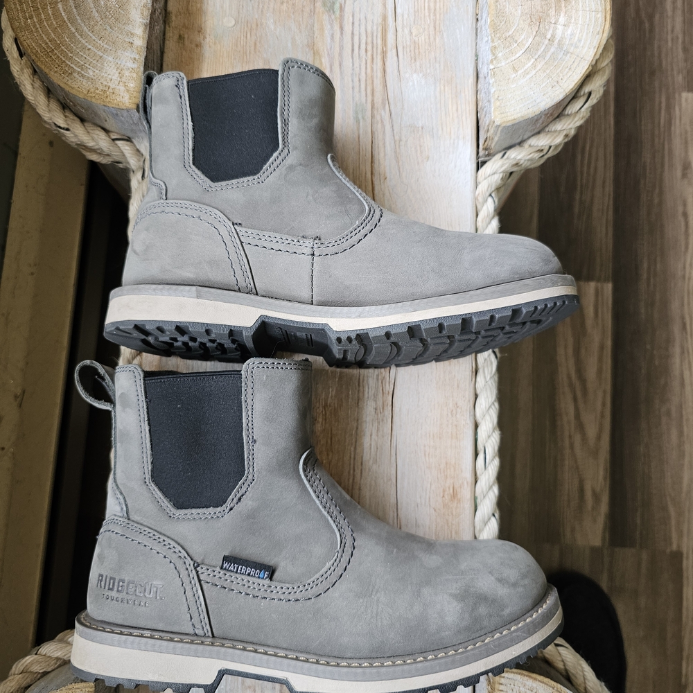 Ridgecut Homesteader Waterproof Gray Boots for Women - Picture 5 of 11